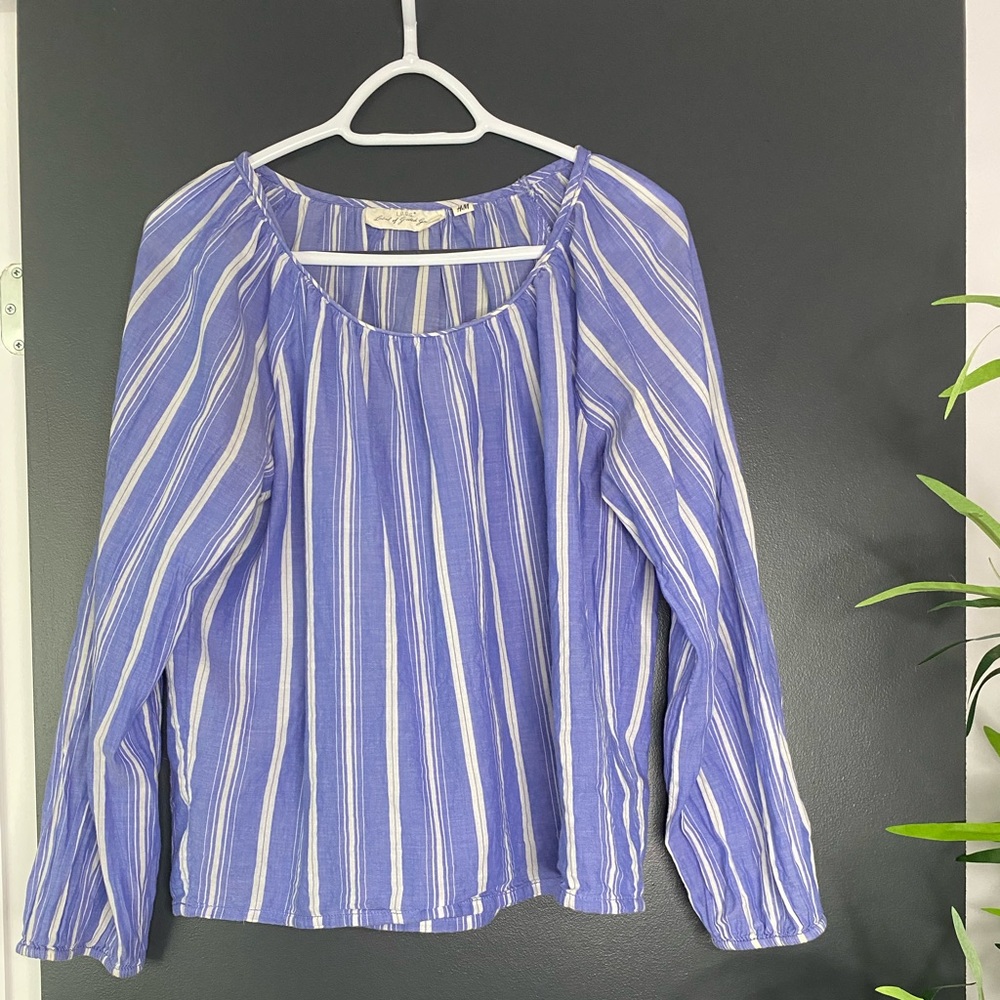 H&M striped blouse